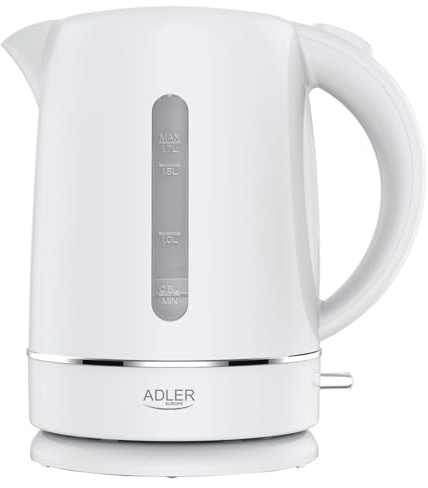 Adler ad 1385w AD 1385 Wasserkocher 1,7L Weiß