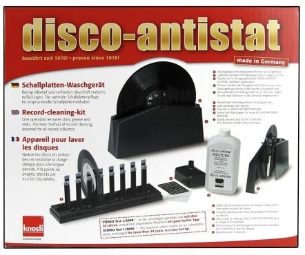 Knosti Disco-Antistat nettoyant pour disque, inclus fluide - Accessoire pour DJ