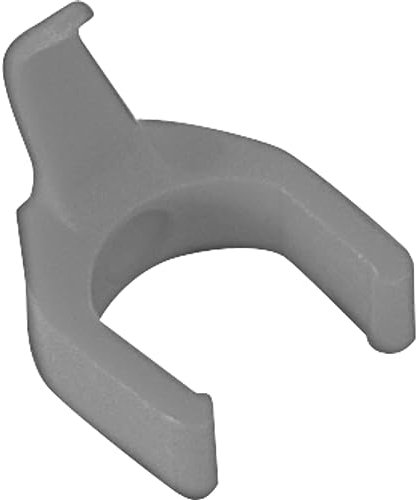 PatchSee PK-C-GM-PC Kabel Clip grau, 50 Stück