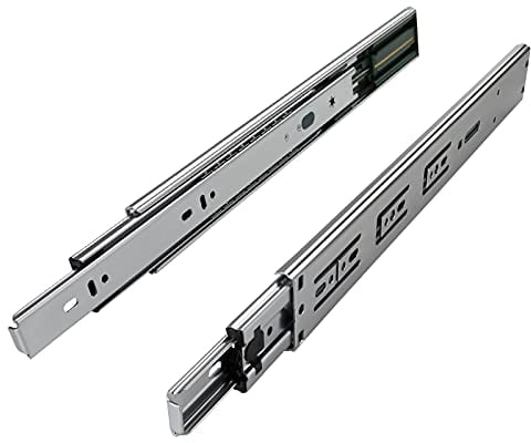 SOTECH 1 Paar Vollauszüge KV2-45-H45-L400-SC mit SoftClosing Höhe 45 mm, Länge 400 mm, Kugelführung belastbar bis 45 Kg