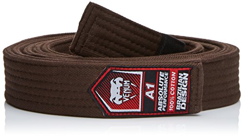 Venum Brazilian Cinturón de Jiu Jitsu, Marrón, A3