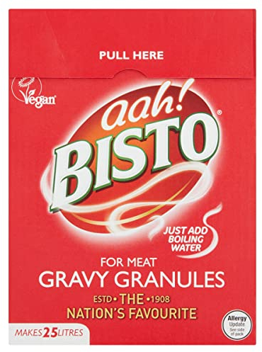 Bisto Flavoursome & Delicious for Meat Gravy Granules for Hearty Family Mealtimes, 1.8 kg Tub (Pack of 1)