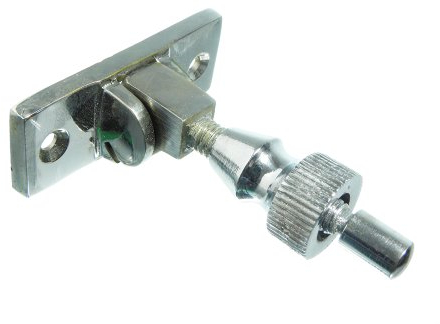 50 x Brighton Sash Fastener Fenster/Türfeststeller Riegel Plus Schrauben