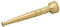 Underhill 6-Inch Garden Water Hose Nozzle, Sprayer, Jet, 7 GPM 80 PSI, 3/4-Inch Thread Inlet, High Pressure Attachment, Heavy-Duty Brass, Adjustable, PowerBlast Super Sweeper, SN6-75