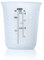 OXO Good Grips Mini tasse à mesurer en silicone avec motif froid