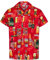 Sommerparty Hawaii Hemd Männer – Malle Sommerhemd Herren – Hawaiihemd Kurzarm mit Knopfleiste und Brusttasche – Bad Taste Outfit, Junggesellenabschied, Dart Shirt, Mallorca Party Outfit