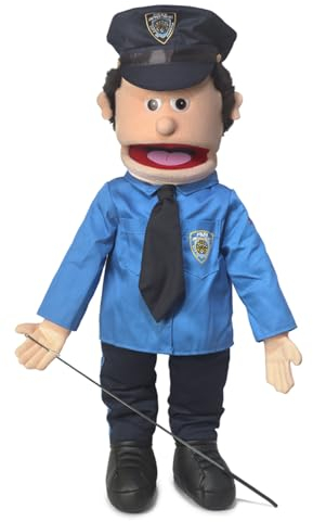 Sillypuppets 25'' Polizist blau