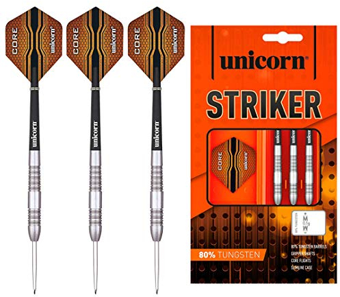 Unicorn Core XL Striker Steel Dart, 80% Tungsten, 30g