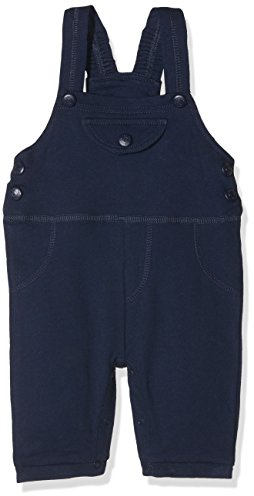 Playshoes Unisex Kinder Baby-Pumphose Sweat-Hose Jogginghose, Marine Latzhose, 68