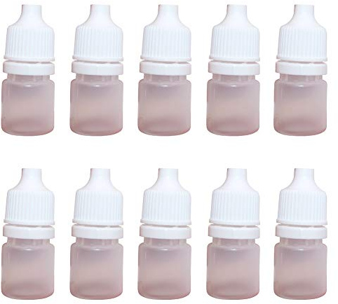 50 PCS 2ML Leere Plastik Squeezable Tropfenflasche mit Stecker Auge flüssigen Behälter mit Schraubverschluss