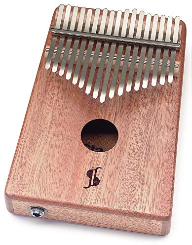 Stagg 17 Keys Professional Electro Kalimba with Bag - Mahogany