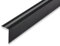 (21,14EUR/m) 30 x 52 x 1180 mm Treppenwinkel schwarz selbstklebend Treppenkantenprofil Treppenkante