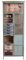 Hochschrank „Riverdale LOFT“ – Industrial Vitrine | Holz & Metall | Schrank mit 6 Schubladen & 3 Türen | Vintage Regalschrank lof039 Palazzo Exklusiv