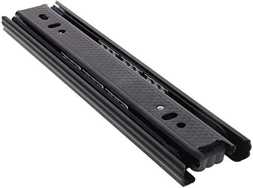 MroMax Schubladenschienen mit Kugellager, zur Seitenmontage, Vollauszug, 20,3 cm, 45 mm Breite Kapazität, 1 Paar