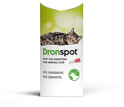 Dronspot Medium Cat Spot-on Worming Solution 1 Pipette