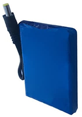 FREEDOH DC 12V Lithium-ion Battery Pack Portable Rechargeable Lithium Polymer Li-ion Battery With Charger Suitable for Cameras Children's Toys LED Light Bars Lighting Tools, etc.,3000mAh