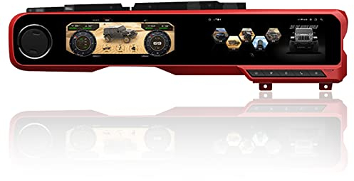 MOOKAKA Android Autoradio GPS Navigation LCD Cluster Instrumententafel Autoradio DVD Player für Jeep Wrangler JL 2018-2021 Auto Tachometer Board Multimedia Player Empfänger Carplay DSP