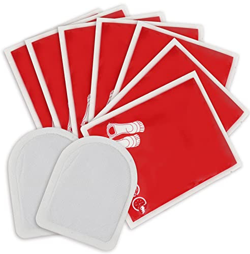 Yakimz Fußwärmer 40 Paar Wärmepads, Zehenwärmer Luftaktiviert & Selbstklebend, Fußwärmkissen 8 Stunden Wärme, für alle Größen, Ideal für Outdoor Aktivitäten