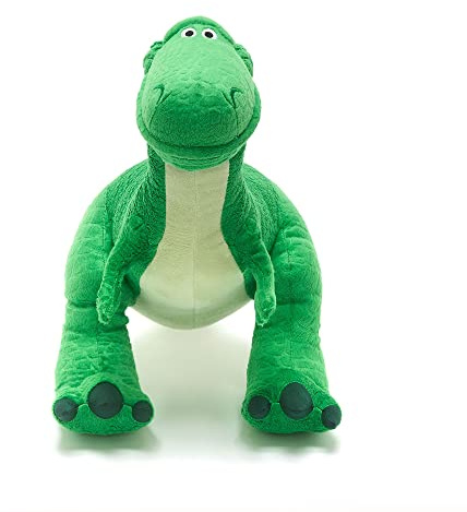 Disney Store Offizielles mittelgroßes Kuscheltier Rex, Toy Story, 27 cm, Kuscheltier mit Stickereien und weicher Oberfläche