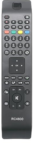 ALLIMITY Ersatz Fernbedienung passend für Dual TV DL40F185P3C DLE39F182P3CV2 LE32RW127X3C DLE32F185P3 DLE32RW185X3C