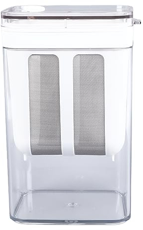 Colador de Yogur Griego, Máquina para Hacer Yogur Griego con Bolsa Coladora de Malla Extrafina, Filtro de Jugo a Prueba de Fugas, Recipiente para Parfait de Yogur con Tapa para