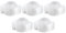 5PCS Silicone Door Knob Grips, Anti-Static Door Knob Cover, Child Safety Door Knob Covers, Door Handle Covers, Doorknob Bumper Grips, Safety Door Knob Protector