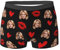 XIAYUEHUA Custom Boxers with Face Personalized Underwear for Men Boyfriend Husband Him (Medium)