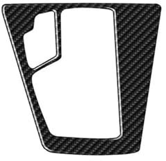 SYLTER Zubehör Autoinnenraum Für X3 E83 2004-2010 Mittelkonsole Gangschaltung Panel Dekoration Rahmen Carbon Fiber Interior Dekorative Aufkleber Innenraum Von Autoteilen (Color : Schwarz)