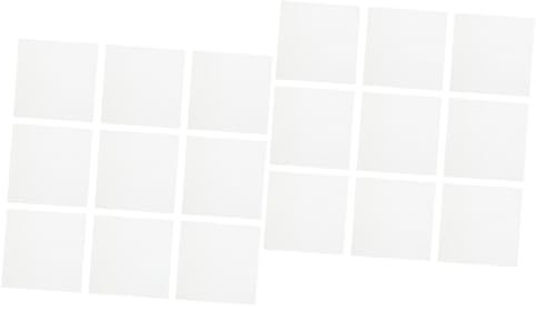 EXCEART 2 Sets Transparentpapier-sets Für Stickereien Durchscheinendes Kreatives Kopierpapier Für Größe S 32 Blätter * 2