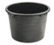 65L Water Bucket with Grip Handles - 35cm Height PVC Round Mixing Tub Garden Home Container