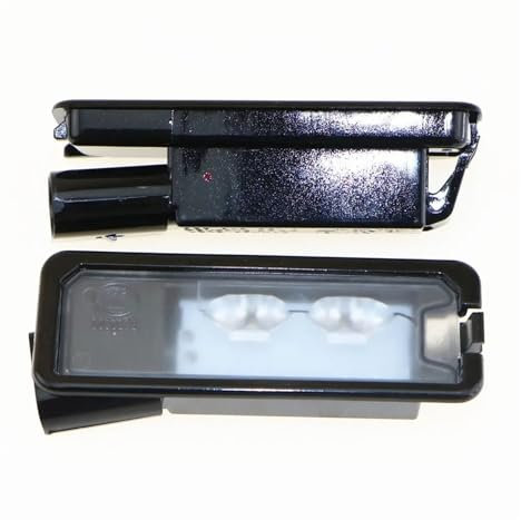 MedgAs 1 Paar LED-Kennzeichenbeleuchtung hinten, 12 V, for Golf 7 B6 3C Amarok EOS Polo Amarok 35D 943 021 A 35D 943 021A 35D943021A
