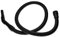 vhbw Ersatz Schlauch kompatibel mit Rowenta RO472311/410, RD410, RD406FR2, RD406, RD400 Staubsauger - Flexibel, 1,8 m, Handgriff, 32 mm Rundanschluss