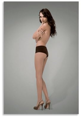 YUYUMEGDE Movie Actress Gal Gadot Poster Dekorative Malerei Leinwand Wandkunst Wohnzimmer Poster Schlafzimmer Malerei,Wandkunst Bilddruck Moderne Familienzimmer Dekor 08x12inch(20x30cm)