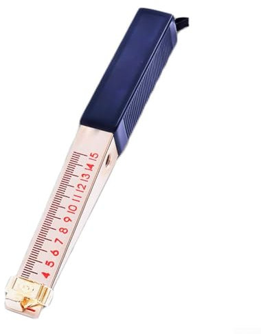 Herramienta de medición precisa de huecos de puerta con diseño Vernier y mango ligero para un uso cómodo en inspecciones del hogar