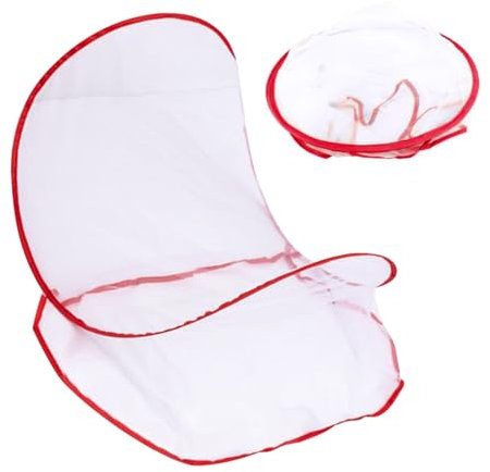 Tienda de cama de red de moscas-Refugio de malla emergente plegable para acampar | Barrera de insectos livianos con una red fina y transpirable, ensamblaje rápido para el dormitorio, el hogar, los via