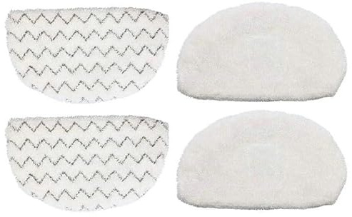FUANA 2 Pack Microfiber Washable Cleaning Pads Compatible with Bissell PowerFresh Steam Mop 1806 1940 1544 1440 Series