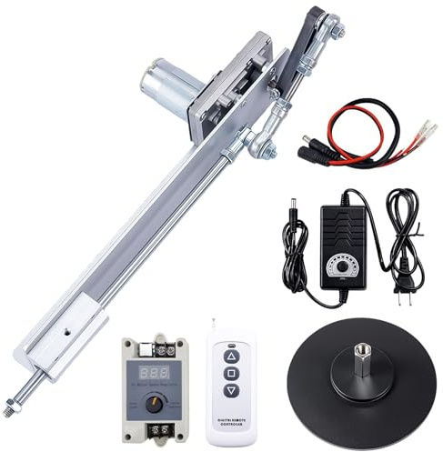 Linearantrieb, 24V, 30-150mm Hub, 120rpm, mit Fernbedienung | Einstellbar; inklusive Saugnapf; für Automatisierungsprojekte.