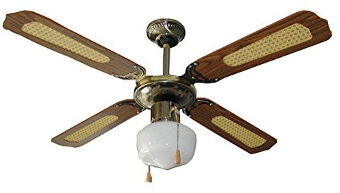 Smeco AWS-42 Ventilador, Madera, 3 Velocidades
