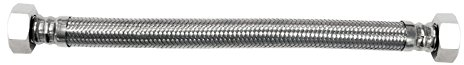 Sanitop-Wingenroth Flexschlauch Super HG | 700 mm | Typ 3/4 | Verbindungsschlauch Heizung | 10 bar | Flexibler Anschlussschlauch mit Edelstahlgeflecht | Heizungszubehör | 27629 0, 3/4 X 3/4 X 700 Mm