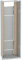 Schneider Electric - Resi9 - bac d'encastrement 1x13 modules - hauteur utile 855 mm - R9H13284