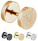 Treuheld® | 4mm Fake Plug Ohrstecker in Diamant Glitzer Optik | Roségold | Fake Tunnel Ohrring zum Schrauben für Damen + Herren | Chirurgenstahl