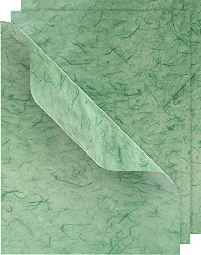 VBS Seidenpapier Strohseide 70x50cm 3 Bögen 25g/qm Dunkelgrün