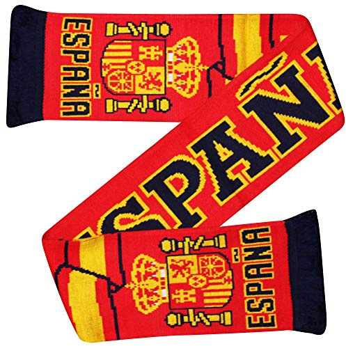 Spain (España World Cup Football Fans Scarf (100% Acrylic), Football Scarf, Sports Fans Scarf
