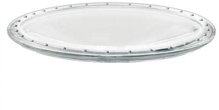 CRISTALICA Tortenplatte Servierplatte Kuchen Tortenteller ohne Rand flach Palladio 31cm
