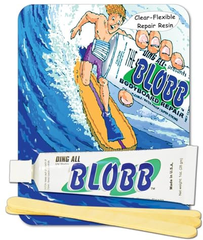 Ding All Blob Mini 1oz Repair Glue - UV Sun Protection and SPF Properties - Super strong - UV Stable, flexible resin