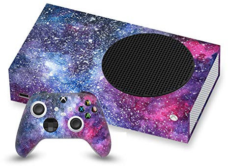 Head Case Designs Offizielle Zugelassen Anis Illustration Galaxis Kunst Mix Matte Vinyl Haut Gaming Aufkleber Abziehbild Abdeckung kompatibel mit Xbox Series S Console and Controller Bundle