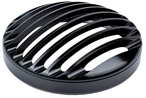 ANCLLO Moto 5 3/4 Pollice Faro Griglia Testa Della Lampada Copertura Maschera per Harley-Davidson Dyna Super Glide Custom Low Rider Street Bob Super Glide Wide Glide