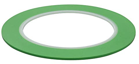 JINBING Fine Line Finline Lot de 4 rouleaux de ruban de masquage en vinyle Vert 2 mm