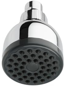 AquaBliss TurboSpa ECO 3 Inch High Pressure Shower Head w/Flow Restrictor Melts Stress into Bliss at Full Power. 42 Nozzle Wide Spray High Flow Showerhead Drenches You Fast, No Dry Spots Guaranteed