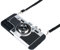 Awsaccy Emily in Paris Handyhülle für Samsung Galaxy S22 5G 15,5 cm (6,1 Zoll) Kameratasche Vintage Cover Niedliches 3D cooles einzigartiges Design Silikonhülle mit abnehmbarem Umhängeband Lanyard für